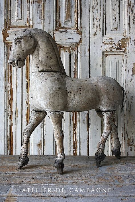 . Antique Rocking Horse, Wood Horse, Hobby Horses, Antique Horse, Equestrian Decor, Wooden Horse, Horse Decor, Toy Horse, Carousel Horses