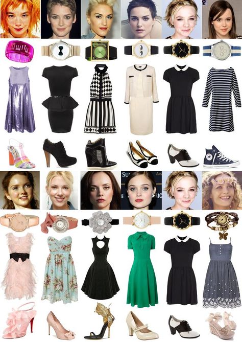 Classic Ingenue Style, Ingenue Outfits, Ingenue Dress, Kitchener Essence, Ingenue Natural, Ingenue Style, Gamine Outfits, Personal Style Types, Kibbe Types