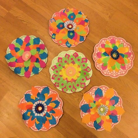 Rangoli Decorations for Diwali (November 2013) – Hannah's Art Club Decorations For Diwali, Diwali Craft For Children, Diwali For Kids, Fireworks Craft For Kids, Diwali Activities, Fireworks Craft, India Crafts, Paper Lanterns Diy, Day Festival