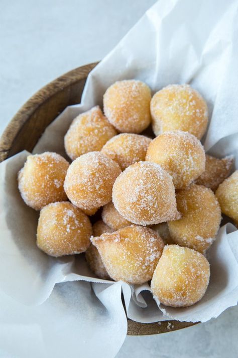 Portuguese Doughnuts Portuguese Recipe, Doughnut Holes, Portuguese Desserts, Stick Butter, Recipe Girl, Doughnut Recipe, Portuguese Recipes, Recipe Ingredients, Recipe Details