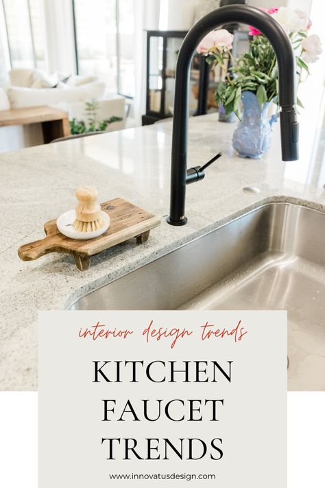 Kitchen Faucet Trends 2023, Kitchen Faucets 2023, Kitchen Faucets 2024, Kitchen Faucet Ideas, Modern Organic Kitchen, Brushed Gold Kitchen Faucet, Bronze Kitchen Faucet, Gold Kitchen Faucet, Best Kitchen Faucets