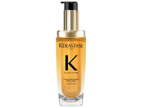 Check out this product at Sephora.com - Kérastase Elixir Ultime Refillable Hydrating Hair Oil - 2.53 oz / 75 mL Kerastase Elixir Ultime, Camellia Oil, Marula Oil, Hydrate Hair, Dull Hair, Best Shampoos, Dry Oil, Aftershave, Frizz Free