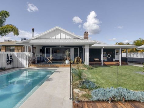 39 Acanthus Avenue, Burleigh Heads, Qld 4220 Terrazzo Floor Tiles, Alfresco Decking, Entertaining Deck, Double Carport, Outdoor Styling, Luxe Bathroom, Pool And Garden, Burleigh Heads, Large Pool