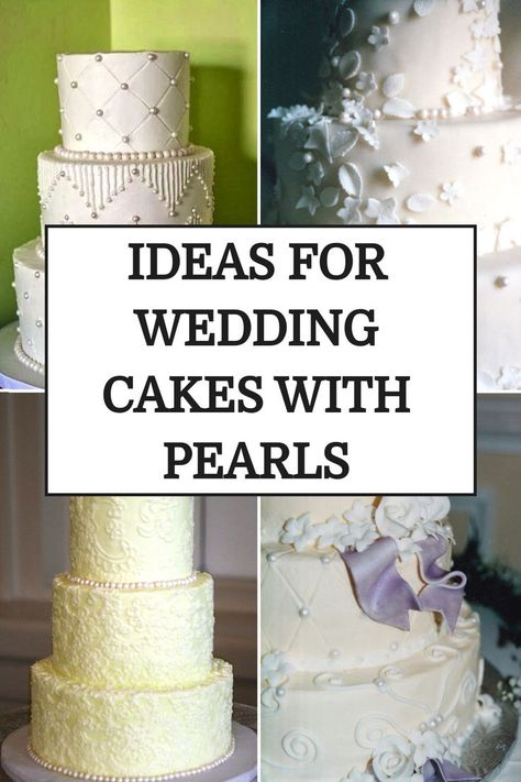 wedding cakes with pearls Wedding Cake Silver And White, 2 Tier Wedding Cakes Simple Elegant, Wedding Cakes With Pearls, 3 Layer Wedding Cake, Cakes With Pearls, Pearl Cakes, Wedding Cake With Pearls, Wedding Cake Two Tier, Classy Wedding Cakes