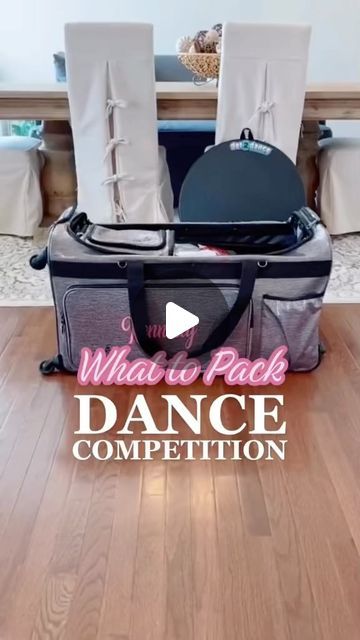 Dance Mom Dana on Instagram: "Here’s what we pack for a dance competition!   Featuring: @glamrgear @dot2dance   #dancecompetition #dancebag #dancer #dancemom #whattopack #competitivedance #hairandmakeup" How To Pack For Dance Competition, Dance Mom Hacks, Dance Swag Bag Ideas, Snacks For Dance Competition, What To Pack For Dance Competition, Dance Competition Packing List, Dance Competition Must Haves, Dance Competition Checklist, Dance Competition Bag