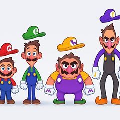 Mario Party :) #nintendo #mario #luigi #wario #waluigi #marioparty #luigilucarelli Wario Waluigi, Luigi Lucarelli, Pichu Pokemon, Mario Fan Art, Super Mario And Luigi, Mario Luigi, Mario Games, Nintendo Characters, Super Mario Art