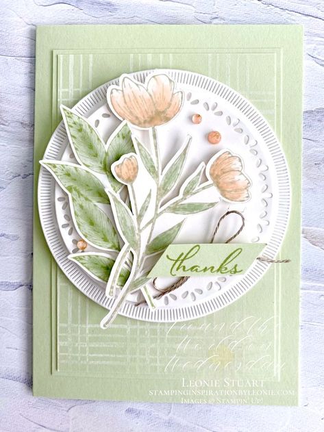 Su Soft Spring Cards, Diy Paper Flowers, Dsp Cards, Nature Card, Pocket Scrapbooking, Stampin Up Catalog, Beyond Beauty, Petal Flower, Beautiful Cards