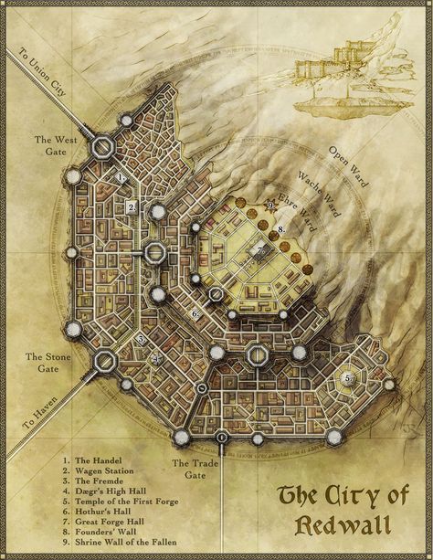 Ville Steampunk, Steampunk City, Fantasy City Map, City Adventure, Design Symbols, Fantasy World Map, Tabletop Rpg Maps, Adventure Design, Rpg Map