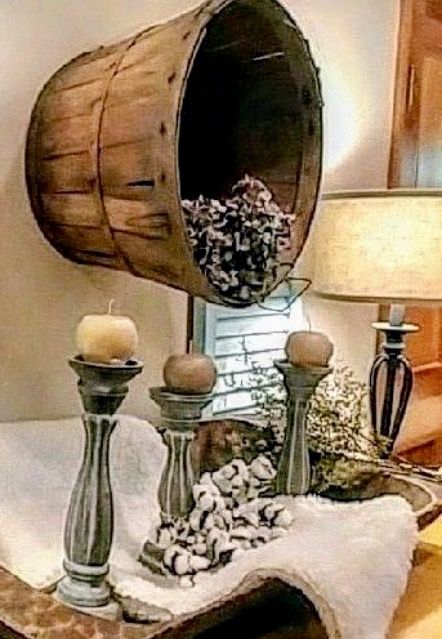 Bushel basket Decorating With Bushel Baskets, Decorate With Baskets, Bushel Baskets, Spring Market, Market Booth, Diy Light Fixtures, Apple Baskets, Picnic Baskets, Diy Light