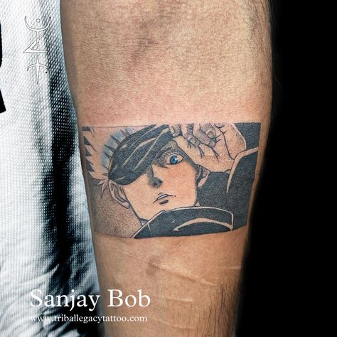 Gojo Saturo Tattoo, Gojo Saturo, Anime Character Design, Anime Character, Character Design, Tattoos, Anime, Design