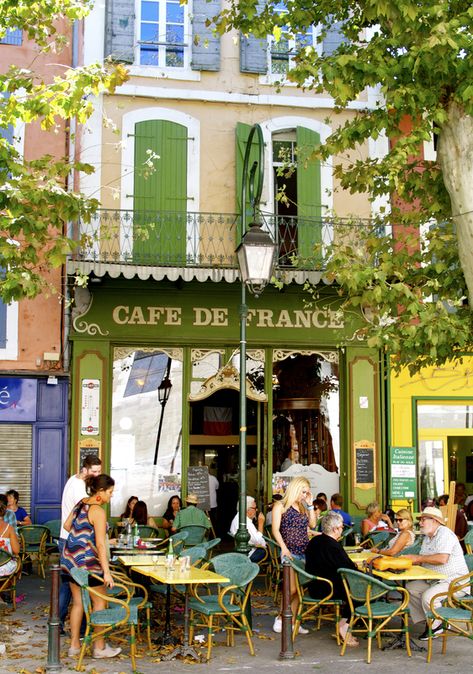 France People, France Cafe, French Practice, French Buildings, Outdoor Lunch, France Food, Street Cafe, Summer Coffee, My French Country Home