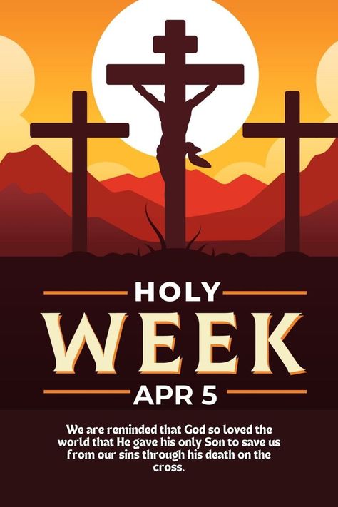 Happy Holy Week! Happy Holy, Holy Saturday, Faith Bible, Holy Week, Only & Sons, Good Friday, Christian Life, Holy Spirit, Jesus Christ