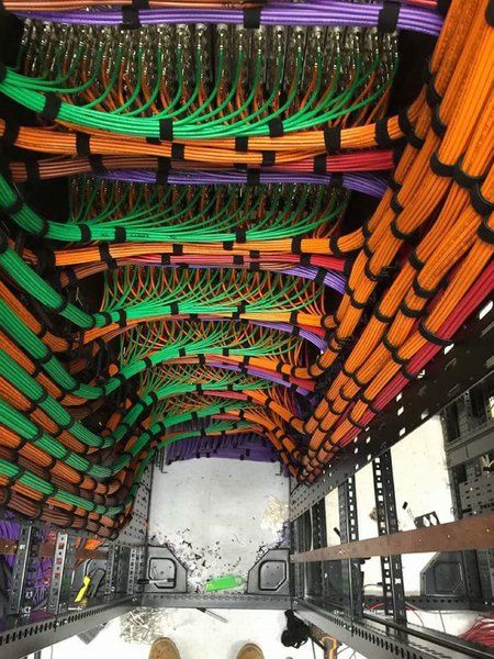 58 insanely neat photos of cables that belong in a modern art gallery Satisfying Pictures, Structured Cabling, Boston Dynamics, Satisfying Things, Server Room, Sea Of Japan, Organizing Wires, Network Cable, Oddly Satisfying