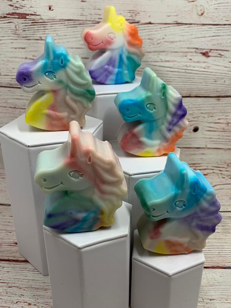 Thanks for the kind words! ★★★★★ "very cute and made a greet christmas present for a unicorn lover" linda https://etsy.me/3PagbZM #etsy #unicorn #rainbow #rainbowunicorn #pride #prideunicorn #pridesoap #scentedsoap #lgbtqia #lgbt Unicorn Soap, Glycerine Soap, Soap Gifts, Sugar Body, Unique Fragrance, Unicorn Horn, Unicorn Lover, Glycerin Soap, Essential Oil Fragrance