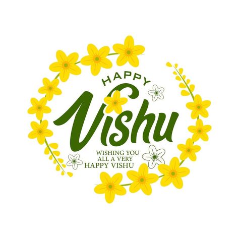 Vector illustration of a Banner for Happy Vishu Typography Design On Traditional Background with Kani konna flower, Vishu is South indian festival South Indian Festival, Happy Vishu, Traditional Background, Festival Background, Happy Wishes, Indian Festival, Indian Festivals, Typography Design, Vector Art