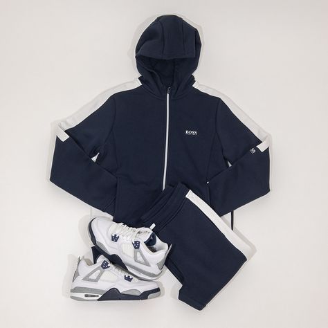 Midnight Navy Jordan 4 Outfit Men, Jordan 4 Outfit Men, Jordan 4 Midnight Navy, Jordan 4 Outfit, Sneakerhead Shoes, Sneakers Wallpaper, Nike Snkrs, Dope Fits, Navy Outfit