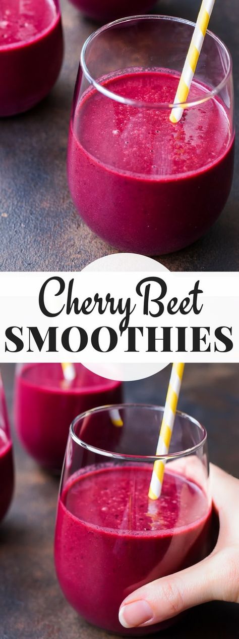 Beets Smoothie Recipes, Cherry Smoothie Recipes, Blackberry Smoothie, Beet Smoothie, Cherry Smoothie, Smoothie Prep, Pineapple Smoothie, Berry Smoothie, Fruit Smoothie Recipes