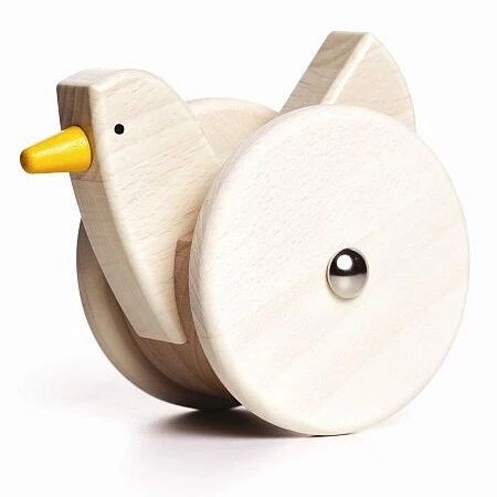 Wooden Push Toys, Wooden Airplane, Chicken Toys, Push Toys, Non Toxic Paint, Manhattan Toy, Baby Christmas Gifts, Pull Toy, Natural Baby