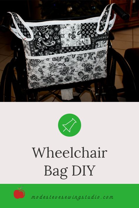 Bags For Walkers And Wheelchairs, Walker Totes Free Pattern, Wheel Chair Bags Pattern Free, Wheelchair Bags Pattern Free, Walker Bag Pattern Free Easy, Walker Caddy Pattern Free, Walker Bag Tutorial, Wheelchair Hacks, Walker Caddy