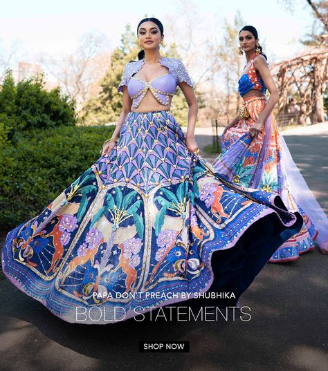 Carnival Dresses Indian, Indian Carnival Outfits, Ethenic Wears, Funky Vibes, Indian Bridesmaid Dresses, Haldi Outfits, Carnival Dress, Printed Lehenga, Wedding Lehenga Designs