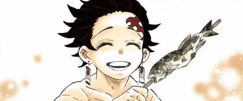 Tanjiro Banner, Kamado Tanjiro, His Smile, Naruto Art, Anime Icons, I Love, Movie Posters, Anime, Art