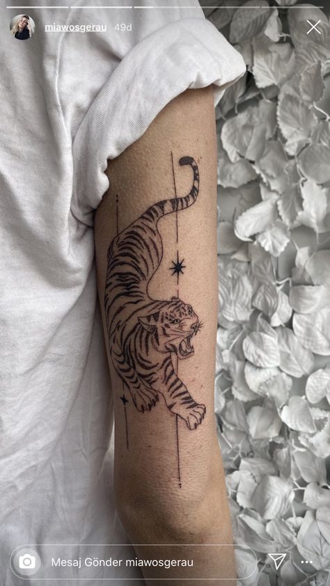 Intuition Tattoo, Tattoos Inspo, Sign Tattoo, Tiger Tattoo, Tattoo Inspo, Polynesian Tattoo, Sleeve Tattoos, Flower Tattoo, Tatting