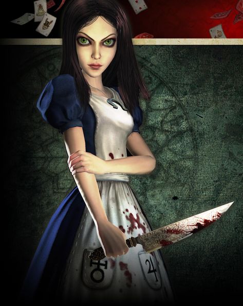 Alice Liddell - American McGee's Alice Wiki - Madness Returns! American Mcgee’s Alice, Dark Alice In Wonderland, Madness Returns, Alice Liddell, Alice Madness Returns, Alice Madness, Were All Mad Here, Perfect Boyfriend, Lewis Carroll