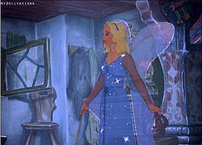 via GIFER Pinocchio 1940, Angel Sculpture Art, Fairies Gif, Disney Screencaps, Disney Princesses And Princes, Images Disney, Disney Gif, Blue Fairy, Disney Addict