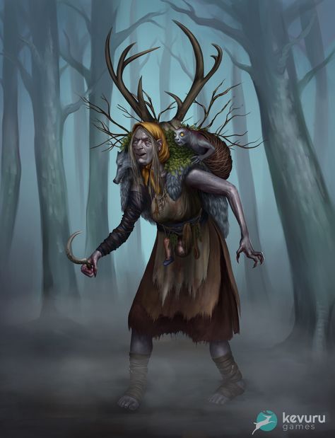 ArtStation - The Hag Character Art Hag Character Art, Dnd Ideas, Paintings And Drawings, Image Painting, Art Appreciation, Traditional Paintings, Artist Names, Painting & Drawing, Character Art