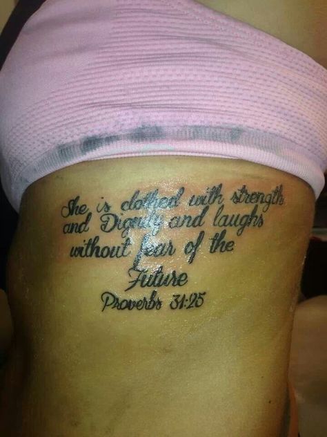 Love it Proverbs 31 25 Tattoo, Tattoo Black Women, 25 Tattoo, Cursive Tattoo, Cursive Tattoos, Black Girls With Tattoos, Cowgirl Art, Tattoo Black, Proverbs 31 Woman