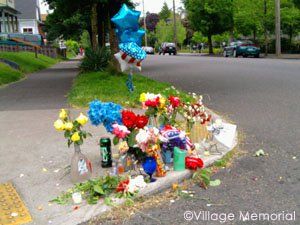 Portland OR, PCC Cascade, Roadside Memorial, PDX, Vigil Site Roadside Memorial, Poems About Life