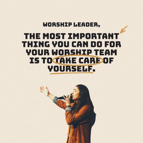 A worship team is only as healthy as their worship leader. If you're wiped out, spiritually drained, or discouraged, take time to heal. Talk to your pastor or a trusted mentor to see if they can help diagnose the area of your life that needs help and then take action. Your spiritual, mental, emotional, and physical health are vital for your personal well-being and the wellness of your team! Take Time To Heal, Time To Heal, Worship Team, Worship Leader, Wipe Out, Take Time, Take Action, Physical Health, Talking To You