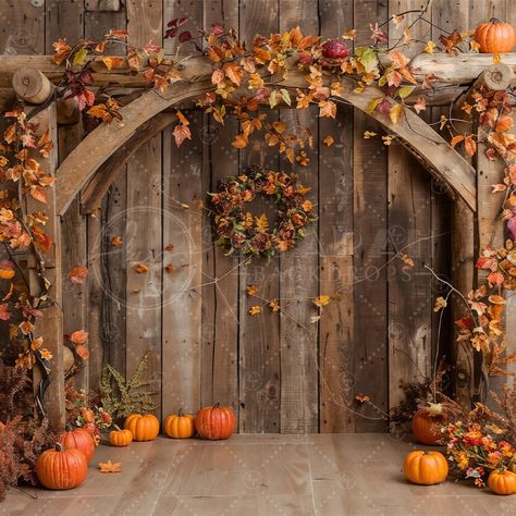 Autumn vibes in full swing 🍂🍁 A perfect rustic setup to embrace the season of harvest and gratitude. #AutumnBackdrops #FallVibes #RusticDecor #PumpkinSeason #CozyCorners #BackdropMagic #PhotographyBackdrops #SeasonalDecor #HarvestSeason #FallPhotography Instagram Autumn, Harvest Season, Pumpkin Seasoning, Autumn Vibes, October 1, Autumn Photography, Photography Backdrops, Fall Vibes, Rustic Decor