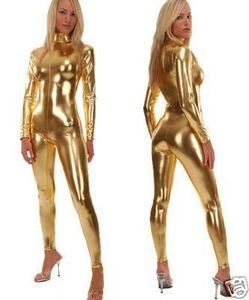 Spandex Leggings Outfit, Metallic Catsuit, Catsuit Bodysuit, Zentai Suit, Full Body Suit, Female Fitness Model, Liquid Gold, Metallic Fabric, Womens Size Chart