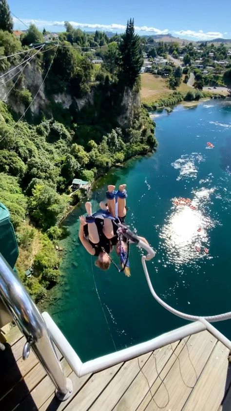 World Most Beautiful Place, Adventure Travel Explore, Dream Vacations Destinations, Bungee Jumping, Parasailing, New Zealand Travel, Dream Travel Destinations, Most Beautiful Cities, Beautiful Places In The World