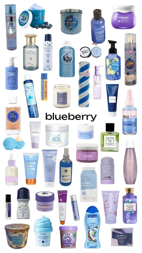 #blueberryaesthetic #blueberry #blueberrygirl #blueberryskincare #blueskincare #blueskincareproducts #preppy Blueberry Girl, Pretty School Supplies, Perfect Skin Care Routine, Pretty Skin Care, Pretty Skin, Body Care Routine, Shower Routine, Body Skin Care Routine, Perfect Skin