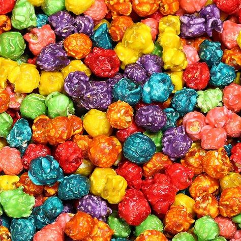 Amazon.com: Gourmet Rainbow Colored Popcorn by It's Delish – 2 lbs Bulk Bag | Multi Color Popcorn Snack - Fruity Flavored Popcorn Fun Confetti | Birthday Party, Events – Gluten Free, Vegan, Kosher Color Popcorn, Rainbow Popcorn, Colored Popcorn, Confetti Birthday Party, Popcorn Snacks, Flavored Popcorn, Confetti Birthday, Party Events, Rainbow Colors