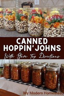 Canning Hoppin John, Soups To Can, Canning Bean Soup Recipes, Canning Gumbo, Soup To Can, Easy Hoppin John Recipe, Soup Canning Recipes, Hoppin Johns, Canning Rebels Public