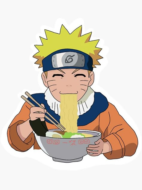 Naruto Ramen, Naruto Powers, Blue Hair Anime Boy, Anime Canvas Painting, Naruto Painting, Photo Naruto, Funny Art Prints, Birthday Painting, Eating Ramen