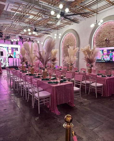 Melanin Party, Glamorous Centerpieces, 35th Birthday, Event Table, Pink And Brown, Birthday Ideas, Special Events, Table Decorations, Birthday