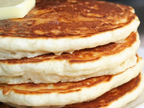 This recipe comes from an old old Fanny Farmer cookbook that I bought at a yard sale.  An inscription inside was dated Dec. 25, 1945.  These pancakes, or griddlecakes if you will, are the bomb and the only recipe I will use. Do give it a try...if you like a pancake that has lots of body then you wont be dissapointed. Fannie Farmer Recipes, Farmer Recipes, Griddle Cakes, Breakfast Bread Recipes, Meatless Main Dishes, Second Breakfast, The Bomb, Pancakes And Waffles, Dec 25