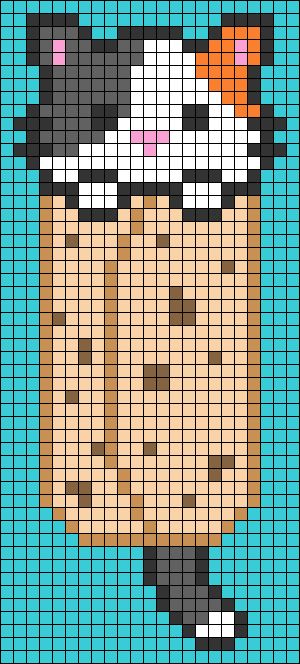 Alpha pattern #57579 | BraceletBook Pixel Art Pattern Butterfly, Cat Paw Pixel Art, Perler Bead Animal Patterns, Undertale Alpha Pattern, Squishmallow Pixel Art, Pixel Art Pattern Funny, 32x32 Pixel Art Grid Cute, Pixel Art A4 Paper, Alpha Pattern Pixel Art