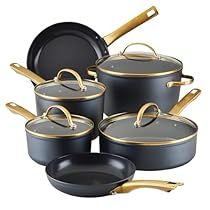 Ceramic Nonstick Cookware, Nonstick Cookware Sets, Slotted Spoon, Pots And Pans Sets, Stainless Steel Dishwasher, Aluminium Design, Pot Set, Nonstick Cookware, Bakeware Set