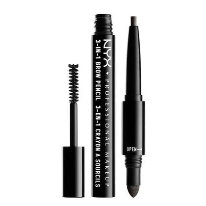 3-in-1 Brow Pencil Nyx Brow Pencil, Eyebrow Tools, Eyebrow Mascara, Brow Mascara, Brow Color, Best Eyebrow Products, Brow Pomade, How To Color Eyebrows, Perfect Brows