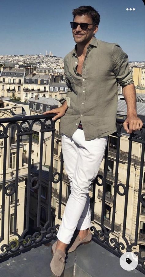 Men Europe Outfits, French Fashion Men, Formal Men Outfit Wedding, Fashion For Men Over 40, Cow Outfits, European Fashion Summer, Timeless Fashion Pieces, Formal Men Outfit, Classy Outfits Men