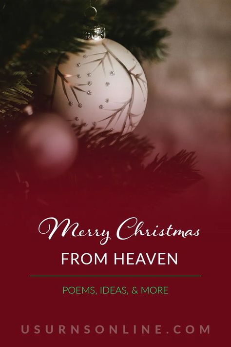 Merry Christmas from Heaven: poems ideas and more Merry Christmas From Heaven, Christmas In Heaven Poem, Merry Christmas In Heaven, Heaven Poems, Poems And Quotes, Christmas In Heaven, Celebrating Christmas, Merry Christmas To All, Loved Ones