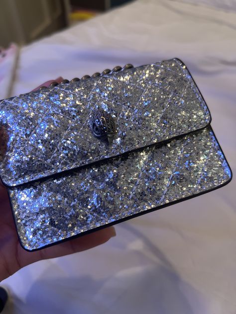 Kurt Geiger Silver Bag, Silver Kurt Geiger Bag Outfit, Silver Kurt Geiger Bag, Kurt Ginger Bags, Mini Kurt Geiger Bag, Kurt Geiger Micro Bag, Micro Kurt Geiger, Kurt Geiger Bag, My Style Bags