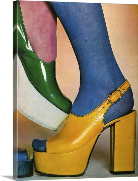 1970s Platform Shoes, 80’s Shoes, 1970 Shoes, 1970s Uk, 2000 Shoes, 1970s Shoes, 70s Mode, 70s Shoes, Mode Shoes