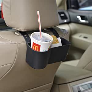 Diy Drink Holder, Long Road Trip Essentials, Car Organisation, Leather Cup Holder, Seat Back Organizer, 2022 Gift Ideas, Glass Cases, Amazon Orders, Car Facts