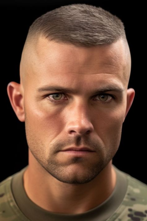 High Skin Fade Short Top, Tapered Fade Haircut, Jarhead Haircut, Army Cut, Tapered Fade, Marine Haircut, Gents Hairstyles, Long Crew Cut, Army Haircut